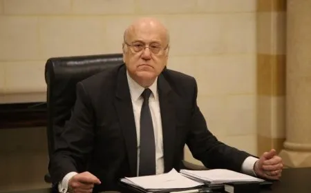 ميقاتي: حل أزمة النزوح يبدأ باعتبار معظم المناطق في سوريا آمنة