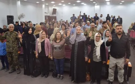 استذكار المناضل عزيز عرب وشهداء إقليم شمال وشرق سوريا