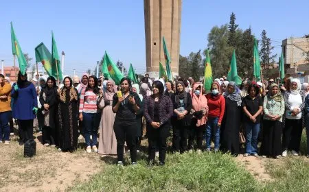زراعة 100 شجيرة ورد بمناسبة ذكرى تأسيس منظومة المرأة الكردستانية