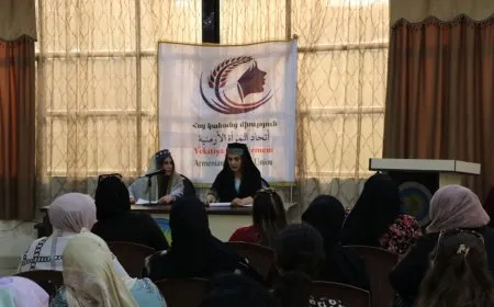 محاضرة للتعريف بالمجازر بحق الأرمن في مدينة الحسكة