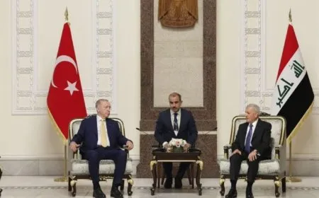 رئيس العراق لأردوغان: نرفض أي اعتداء أو انتهاك تتعرض له البلاد