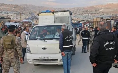 الأمن اللبناني يطالب اللاجئين السوريين بإخلاء منازلهم وأماكن عملهم