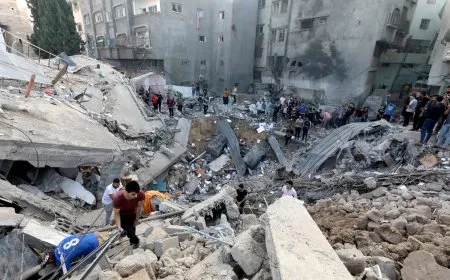 ارتفاع عدد القتلى الفلسطينيين منذ بدء حرب إسرائيل وحماس إلى 34454