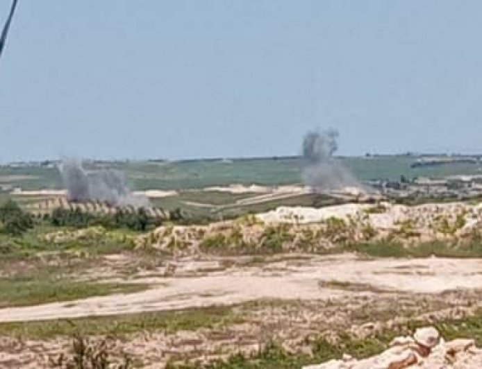 جيش الاحتلال التركي يقصف قرى مقاطعة منبج