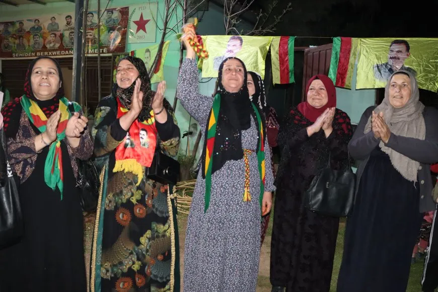 احتفالات في قامشلو بمناسبة ميلاد القائد عبدالله أوجلان