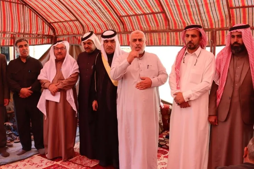 عقد صلح بين عشيرتي المرادات والحيدرات في مقاطعة الرقة
