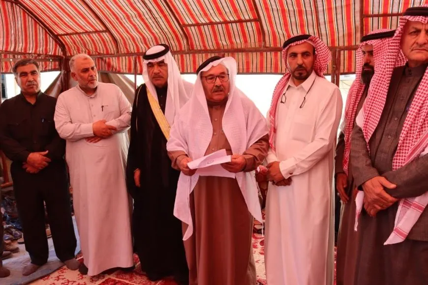 عقد صلح بين عشيرتي المرادات والحيدرات في مقاطعة الرقة