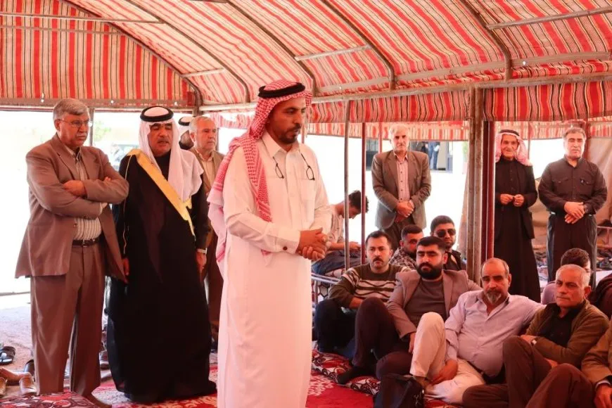 عقد صلح بين عشيرتي المرادات والحيدرات في مقاطعة الرقة