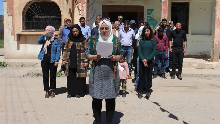 ديرك و5 نواحٍ تتضامن مع انتفاضة وان ضد الاستبداد التركي