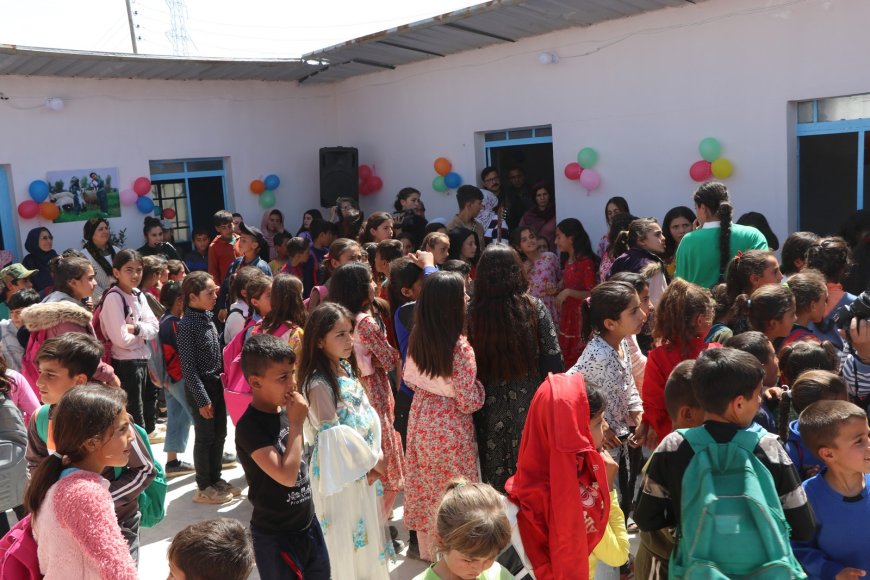 جمعية ستيرك للأطفال تفتتح مركزاً لها في مخيم سردم بالشهباء