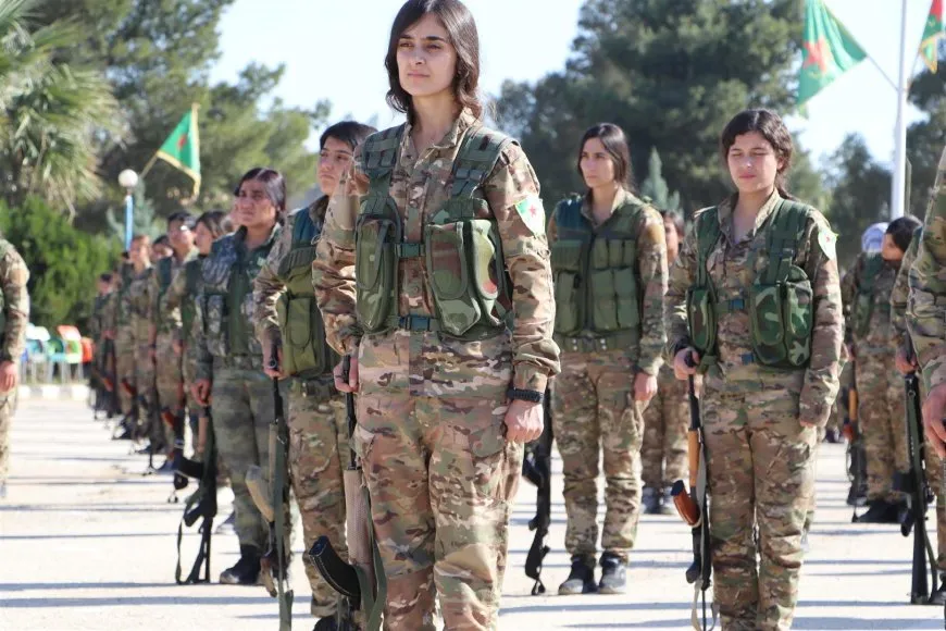 YPJ تحتفل بذكرى تأسيسها وتزرع الأشجار احتفاءً بميلاد القائد