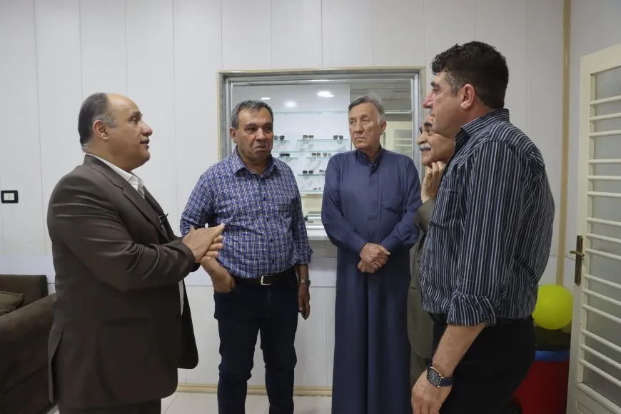 افتتاح عيادات قلبية وعينية بمناسبة ميلاد القائد عبد الله أوجلان