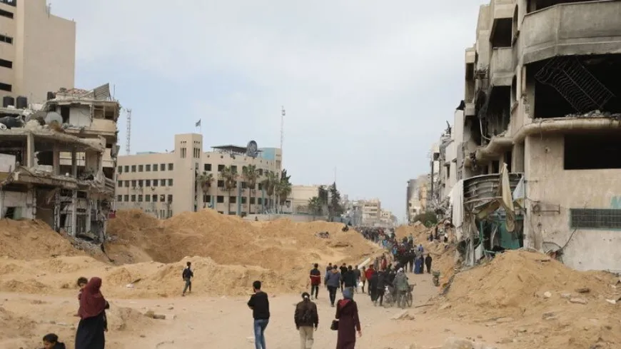 %75 من سكان غزة نازحون وارتفاع حصيلة القتلى إلى 33091 شخصاً