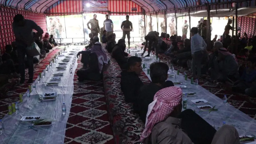 مأدبة رمضانية لعوائل الشهداء في ريف دير الزور