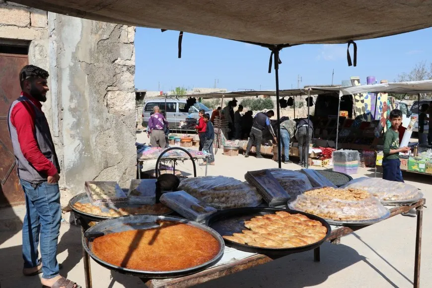 تحضيرات عيد الفطر في الشهباء
