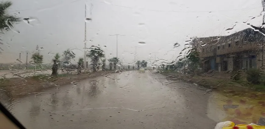 هطولات مطرية غزيرة في مناطق إقليم شمال وشرق سوريا