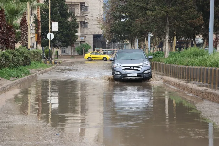 هطولات مطرية غزيرة في مناطق إقليم شمال وشرق سوريا