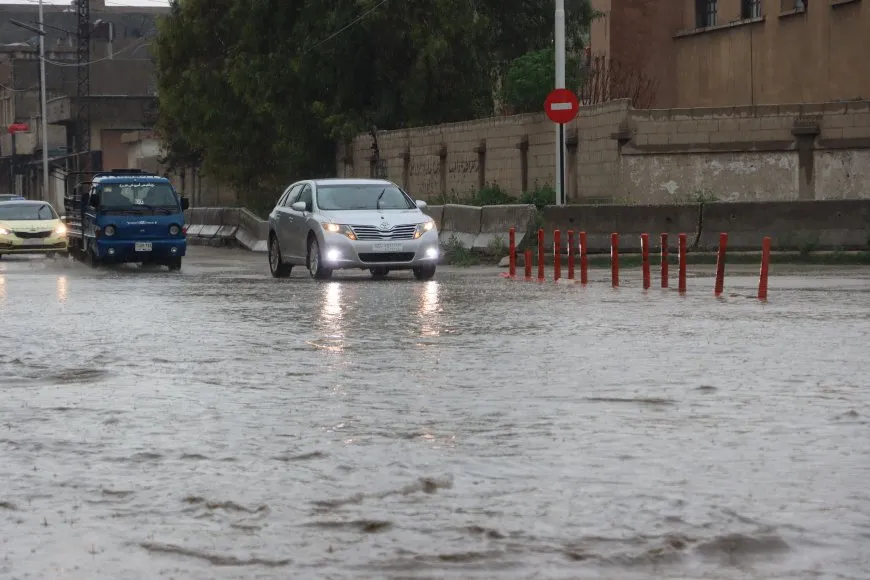 هطولات مطرية غزيرة في مناطق إقليم شمال وشرق سوريا