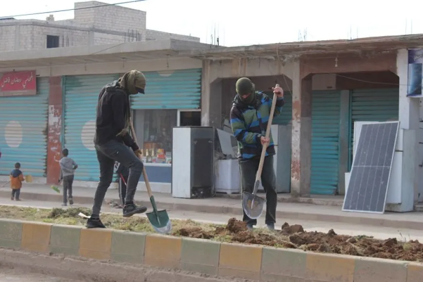 مشاريع خدمية وجمالية عدة في جل آغا