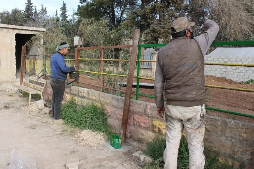 مشاريع خدمية وجمالية عدة في جل آغا