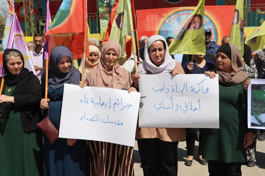 إدانة الاعتداء على مزارات الشهداء في شمال كردستان من شمال وشرق سوريا 