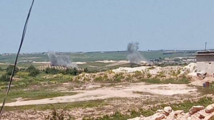 جيش الاحتلال التركي يقصف قرى مقاطعة منبج