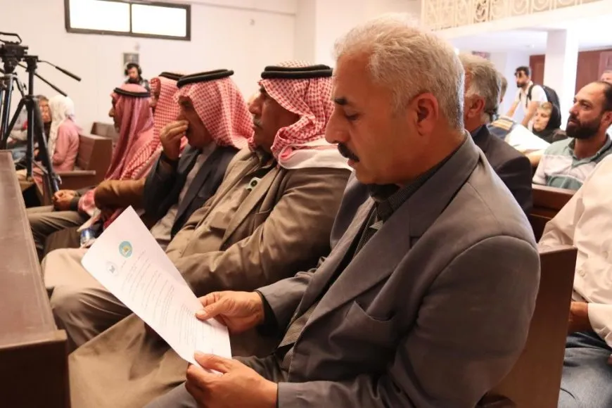 دائرة حماية الأملاك السريانية الآشورية والأرمنية تتسلّم الكنائس وأوقافها في الرقة
