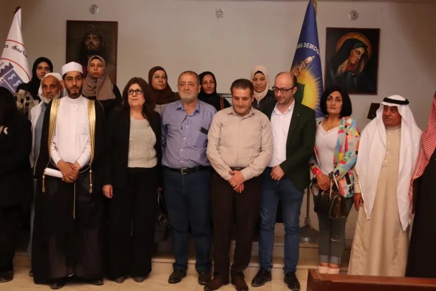 دائرة حماية الأملاك السريانية الآشورية والأرمنية تتسلّم الكنائس وأوقافها في الرقة