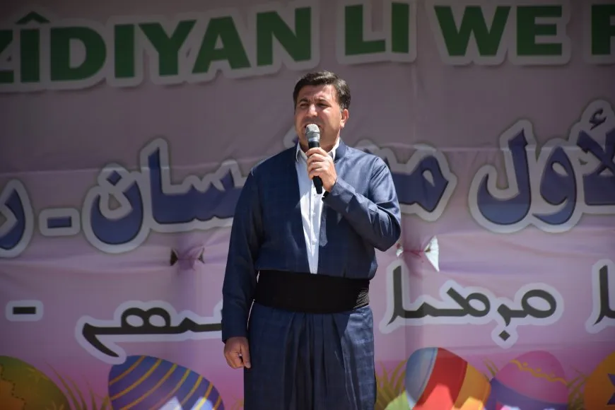 إيزيديو مقاطعة الجزيرة يحيون عيد الأربعاء الأحمر