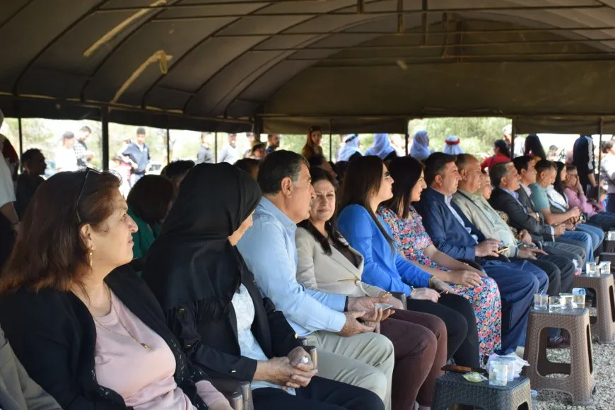 إيزيديو مقاطعة الجزيرة يحيون عيد الأربعاء الأحمر