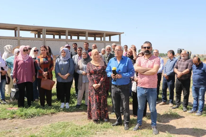 بناء منطقة صناعية في عامودا