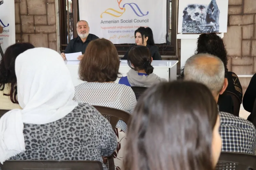 محاضرة حول مجزرة الأرمن في قامشلو