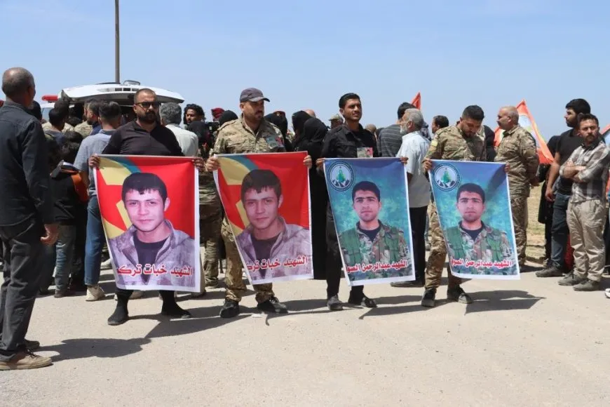 خلال مراسم شهيدين في الرقة: جاهزون دائماً وأبداً للنصر ولن نتراجع