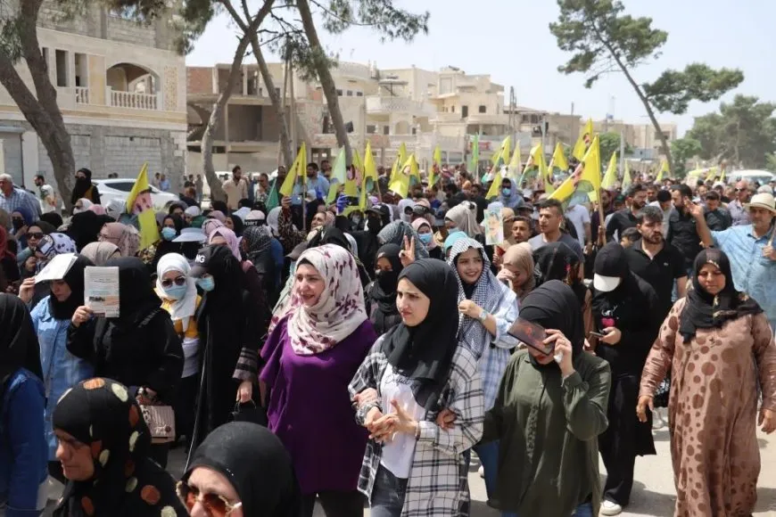 التنديد بالهجمات التركية على الكريلا مستمر لليوم الثاني في إقليم شمال وشرق سوريا 