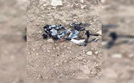 سقوط مسيّرة للاحتلال التركي في ريف منبج