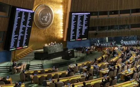 الجمعية العامة تقر بأحقية عضوية فلسطين في الأمم المتحدة
