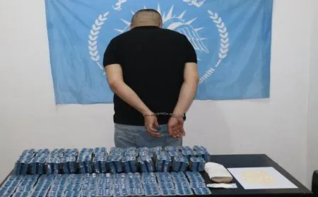 قوى الأمن الداخلي تلقي القبض على أحد مروّجي المخدرات في تل رفعت