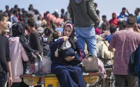 ارتفاع عدد النازحين عن رفح لأكثر من 630 ألف شخص