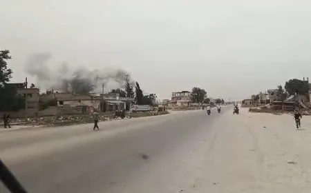 مقتل وإصابة ما لا يقل عن 6 أشخاص بالقصف الإسرائيلي على حمص