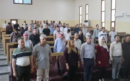 محاضرة في منبج حول الأحكام الجائرة في قضية كوباني
