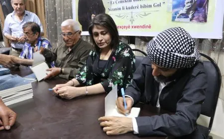 حفل توقيع كتاب "آهات الحرية" للشاعر فرهاد مردي