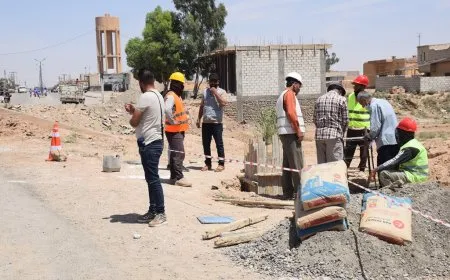 العمل على إنارة المدخل الجنوبي للشدادي