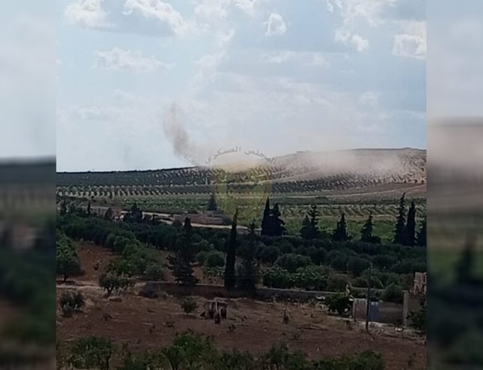 قصف بري من قبل الاحتلال التركي يستهدف ريف منبج
