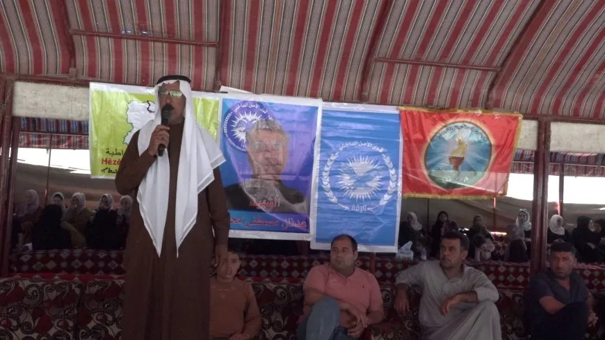 تقديم واجب العزاء لذوي عضو قوى الأمن الداخلي عدنان مصطفى محمد