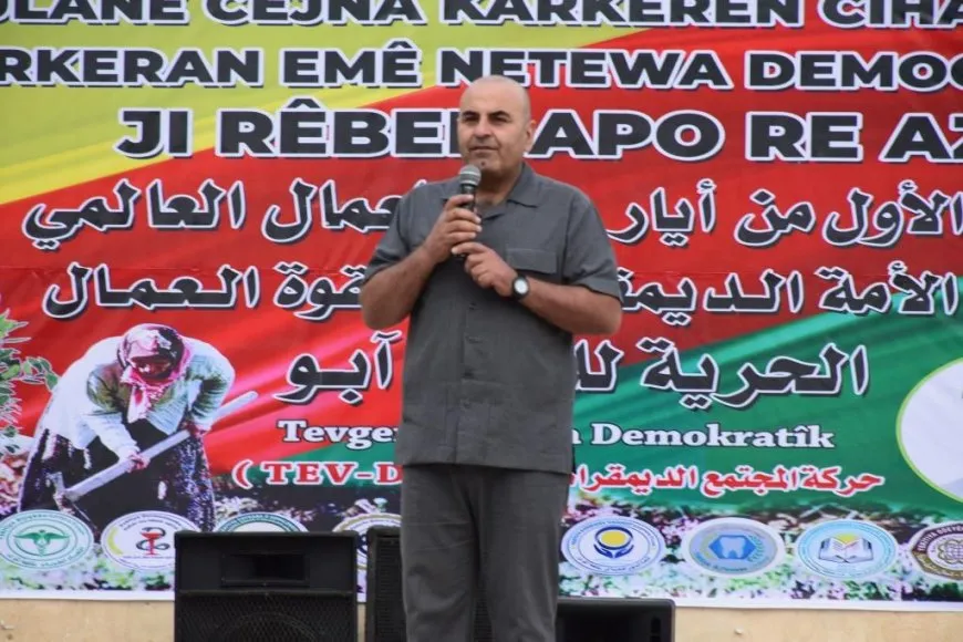 التأكيد على العمل لضمان حقوق العمال خلال احتفالية كوباني 