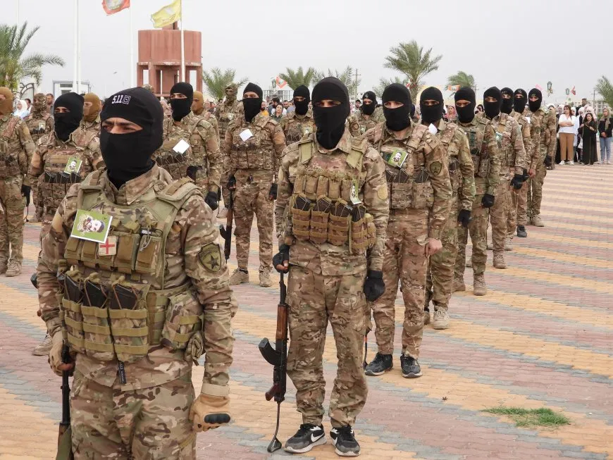 تشييع جثمان مقاتل قوات الحماية الذاتية حمزة محمد علي في الطبقة