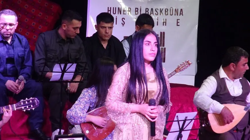 استذكار الفنانة الثورية مزكين في قامشلو والشهباء