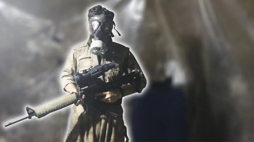 Turkish occupation bombards defense areas again with chemical gases