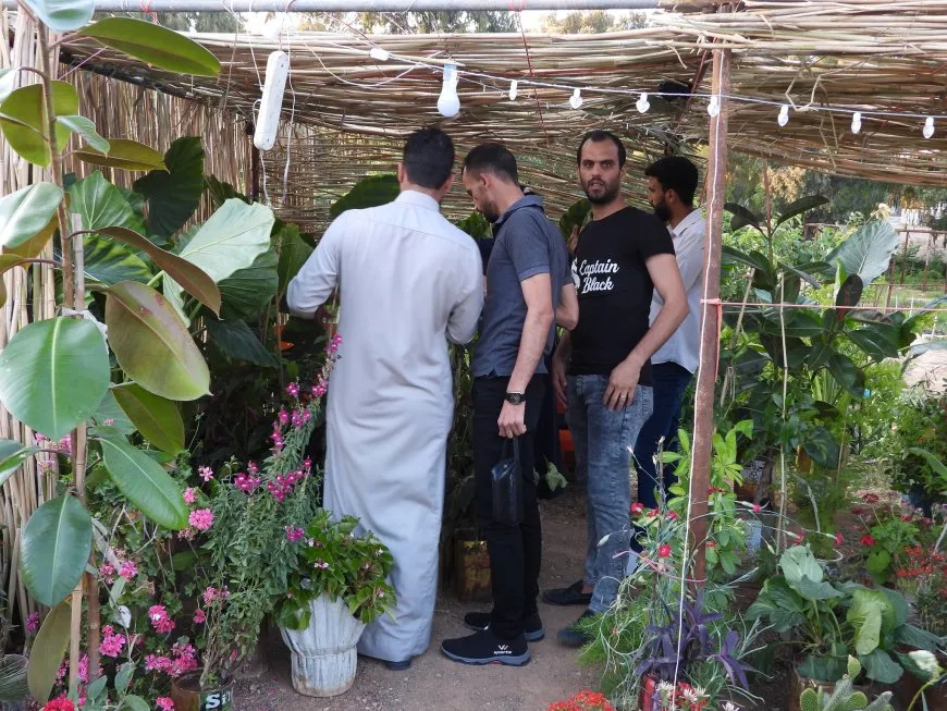 معرض الزهور الـ3 يختتم فعالياته في الطبقة