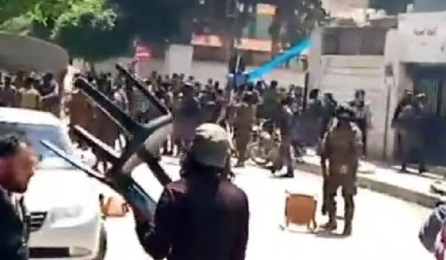 Çeteyên ˊTehrîr El Şamˊ li dijî xwepêşandêran hemle daye destpêkirin